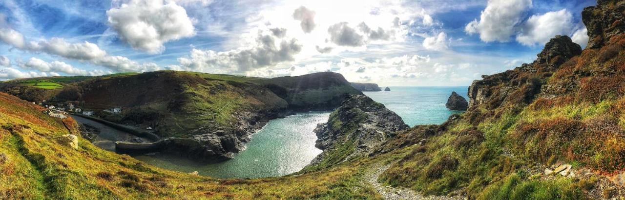 The Riverside Bed & Breakfast Boscastle Exterior foto