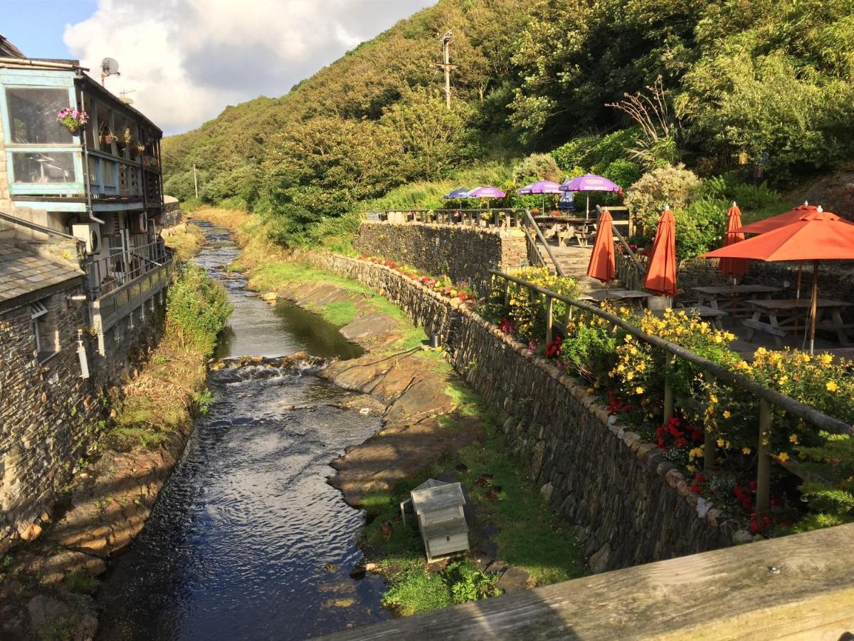 The Riverside Bed & Breakfast Boscastle Exterior foto