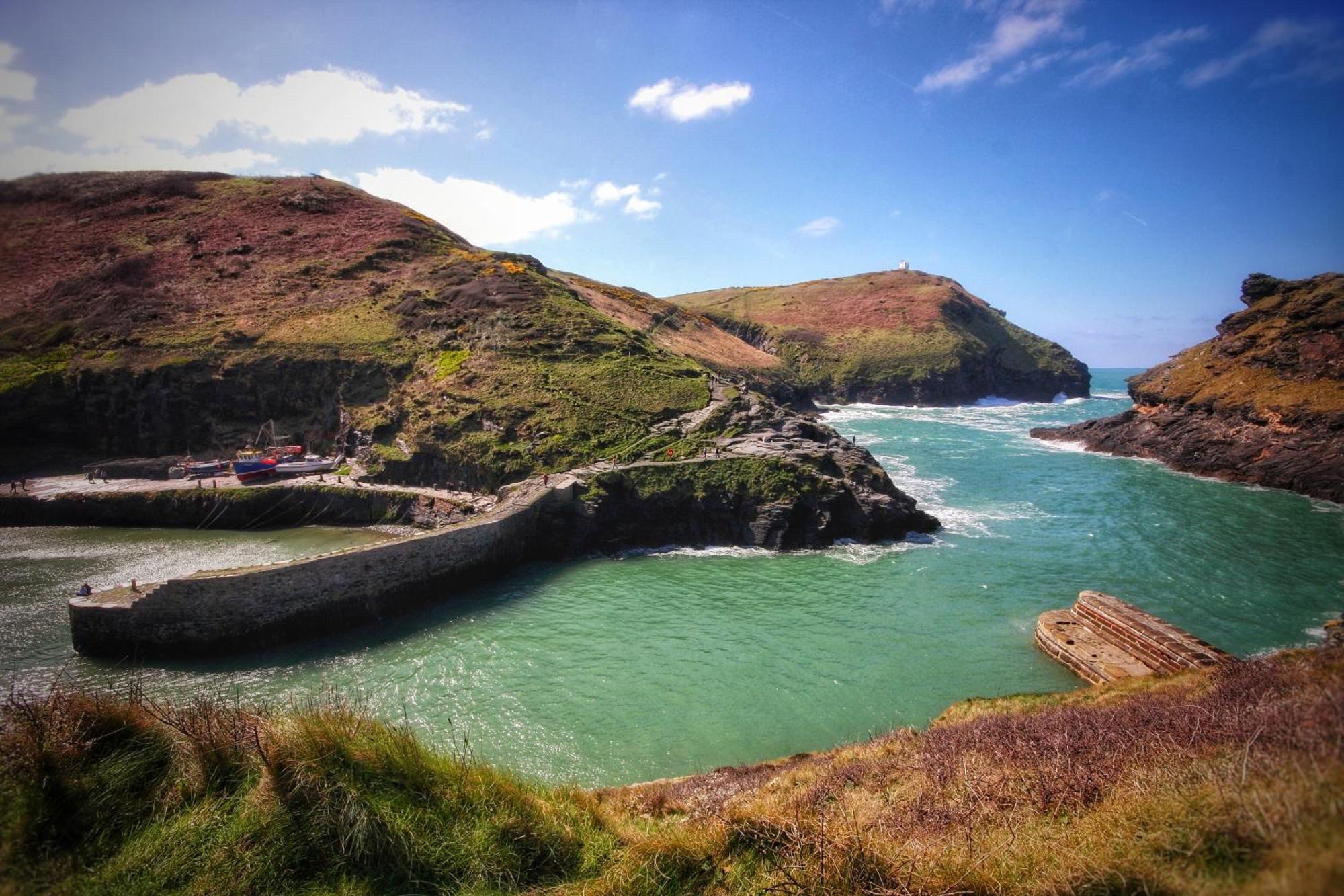 The Riverside Bed & Breakfast Boscastle Exterior foto