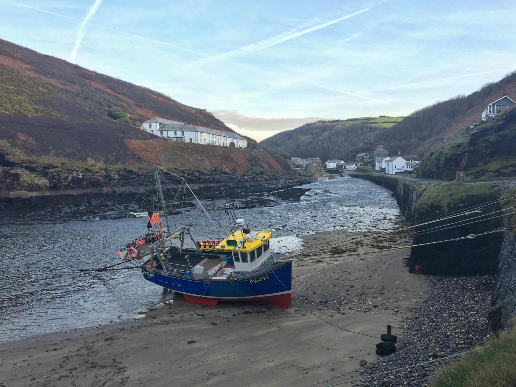 The Riverside Bed & Breakfast Boscastle Exterior foto